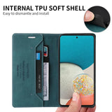 Anti-theft Flip Leather Wallet Case For Iphone