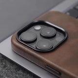 Retro Crazy Horse Leather Magnetic Case For iPhone