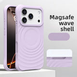 Water Ripple Silicone Magnetic Soft Shockproof  Case For iPhone