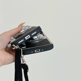 Vintage Camera Design with Lanyard Case for IPhone