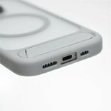Invisible Folding Stand Magnetic Case For iPhone