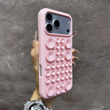 Shockproof Circular Suction Cup Silicone Phone Case for iPhone
