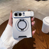 Mecha Rotating Kickstand Case For iPhone Duo