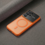 Luxury Matte Magnetic Phone Case For Samsung