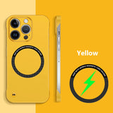 Ultra Thin Frameless Magnetic Case For iPhone