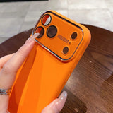 Large Window Silicone Soft Case For IPhone