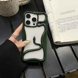3D Luxury Snake Pattern Case for iPhone