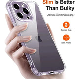 Shockproof Silicone Clear Phone Case For iPhone
