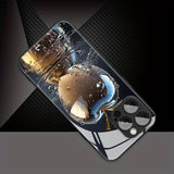 Luxury Waterdrop Crystal For Apple Tempered Glass  Case For iPhone