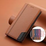 Magnetic Flip Leather Wallet Case For Samsung Galaxy