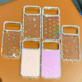 Shiny Little Stars Glitter Diamond Clear Phone Case For iPhone