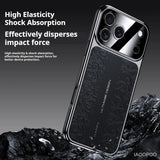 Luxurious Leather Back Electroplated Soft TPU Case For iPhone