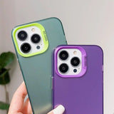 Luxury Sports Car Line Pattern Anti Fall Matte Case For iPhone