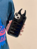 Fashionable horn glossy case for iPhone