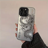 Dragon pattern print Case for iPhone