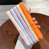 Large Window Silicone Soft Case For IPhone