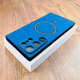 PU Leather Magnetic  Case For Samsung Galaxy