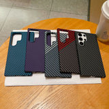 luxury Carbon fiber phone case for Samsung