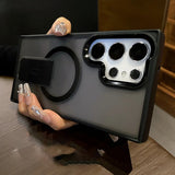 Magnetic Matte Kickstand Case For Samsung S26