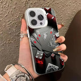 Ultra-Thin Hard Poker Case  for Iphone