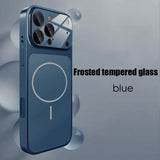 Magnetic Shockproof  Glass Case for iPhone