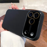 Large Window Silicone Soft Case For IPhone