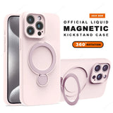 For Magnetic Stand Phone Case For iPhone