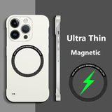 Ultra Thin Frameless Magnetic Case For iPhone