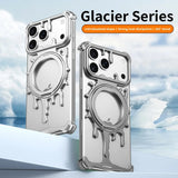 Minimalist Metal Frameless Magnetic Case For iPhone