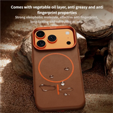 High-End Elephant Leather Texture Magnetic Case for IPhone