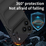 Skin-friendly liquid silicone shock-absorbing protective case For iPhone