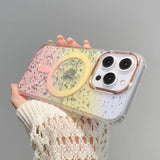 Luxury Gradient Glitter Magnetic Case for iPhone