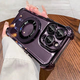 Shockproof Stand Magnetic Case For iPhone