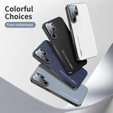Luxury Magnetic Matte Frosted 360° Bracket Stand Case For Samsung