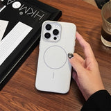 Leather Magnetic Case For iPhone