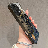 Creative Sun Person Pattern Tempered Glass For iPhone