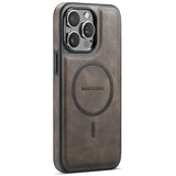 Premium Magnetic PU Leather Case for iPhone