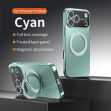 360° Rotating Magnetic Ring Stand Case for iPhone