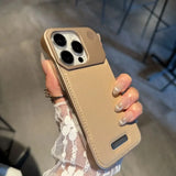 Business Aromatherapy Magnetic Leather Case for iPhone