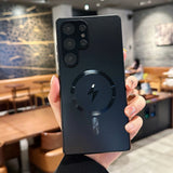 Titanium Original Matte Magnetic Case For Samsung