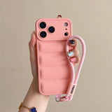 Shockproof Camera Protection Wrist Strap Case for IPhone