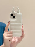 Fashionable horn glossy case for iPhone