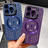 Hollow heat dissipation protective case for iPhone