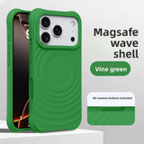 Water Ripple Silicone Magnetic Soft Shockproof  Case For iPhone