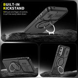 Folding Bracket Slide Magnetic Phone Case For Samsung