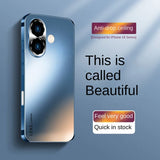 Ultra-thin Frosted Electroplating Anti-fall Case For iPhone