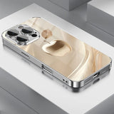 Creative Golden Crystal For Apple Pattern Phone Case For iPhone
