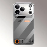 Minimalist Gaming Console Pattern Glass Phone Case For iPhone