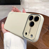 Large Window Silicone Soft Case For IPhone
