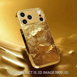 Gold pattern background design phone case for iPhone